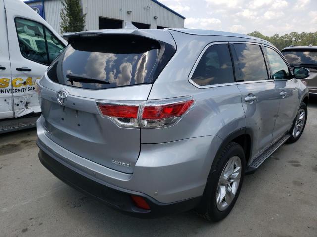 Photo 4 from auction – 2014 TOYOTA HIGHLANDER with VIN 5TDYKRFH2ES004960