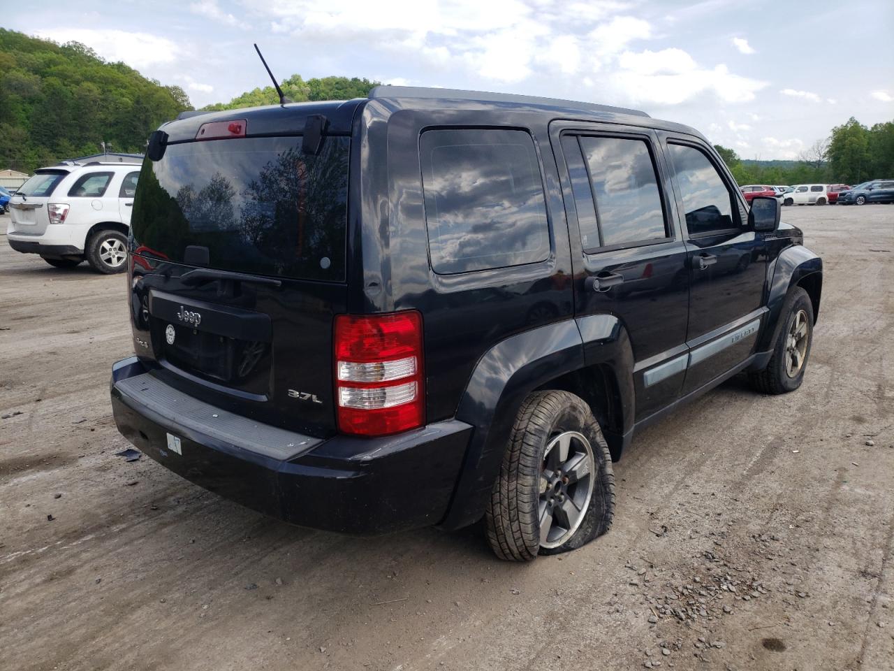 Photo 4 from auction – 2008 JEEP LIBERTY SP with VIN 1J8GN28K58W132285