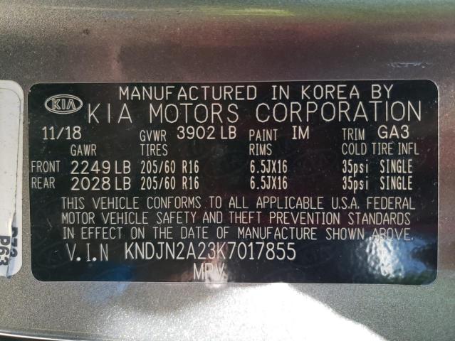 Photo 10 from auction – 2019 KIA SOUL with VIN KNDJN2A23K7017855