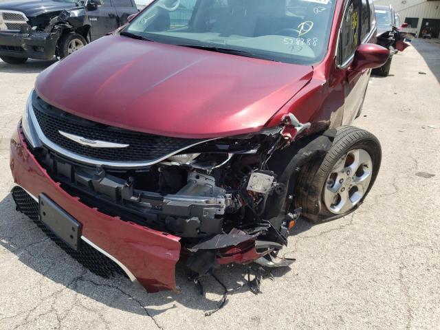 Photo 9 from auction – 2017 CHRYSLER PACIFICA T with VIN 2C4RC1EG6HR538388