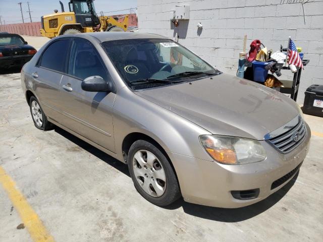 KIA SPECTRA EX 2009 with VIN KNAFE222795612313 - Photo from auction