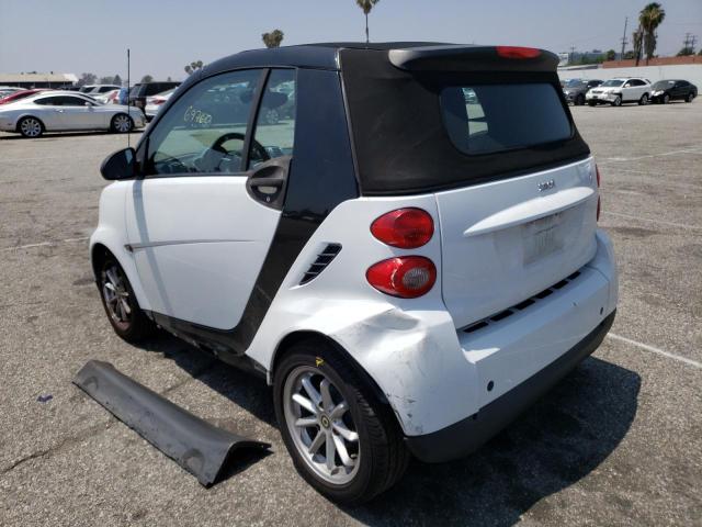 Photo 3 from auction – 2009 SMART FORTWO PAS with VIN WMEEK31X99K233147