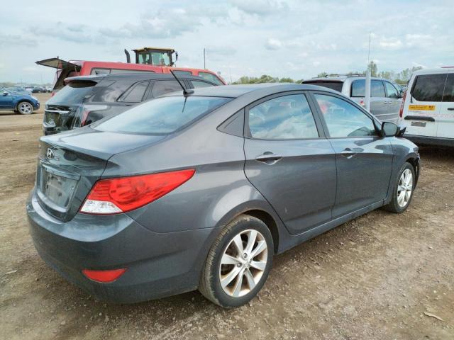 Photo 4 from auction – 2012 HYUNDAI ACCENT GLS with VIN KMHCU4AE8CU078649