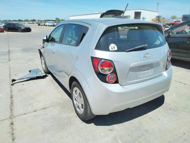 Photo 3 from auction – 2015 CHEVROLET SONIC LS with VIN 1G1JB6SG1F4198710