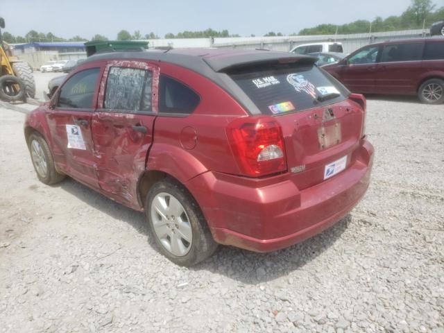 Photo 3 from auction – 2007 DODGE CALIBER SX with VIN 1B3HB48B07D591526