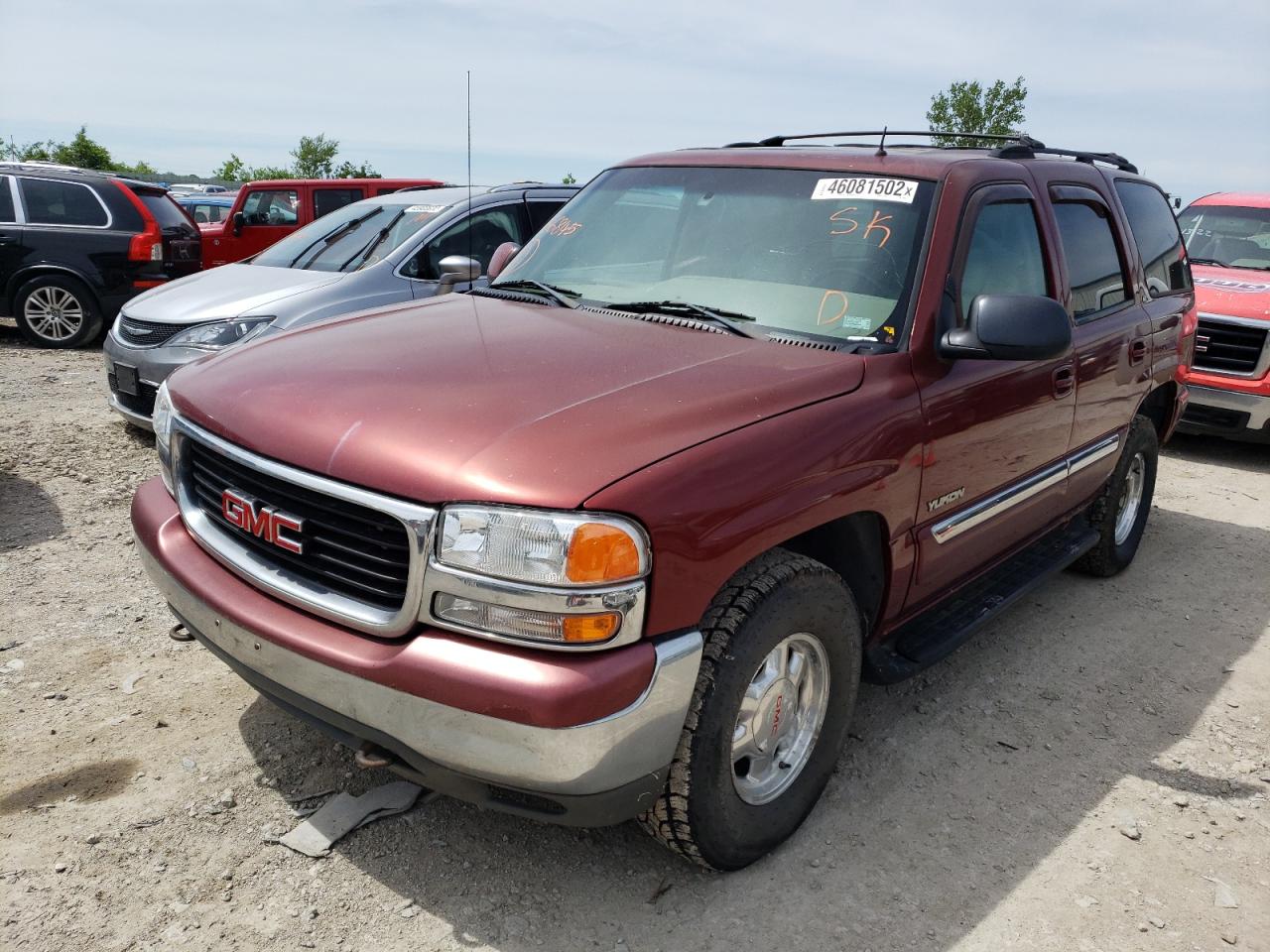 Photo 2 from auction – 2002 GMC YUKON with VIN 1GKEK13Z02R166845