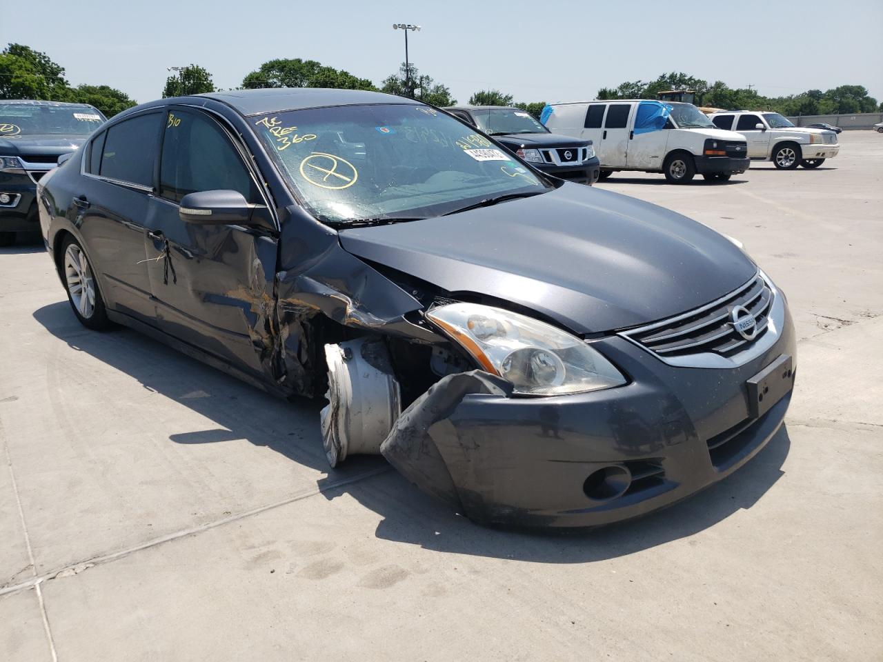 NISSAN ALTIMA SR 2012 with VIN 1N4BL2AP1CC211580 - Photo from auction