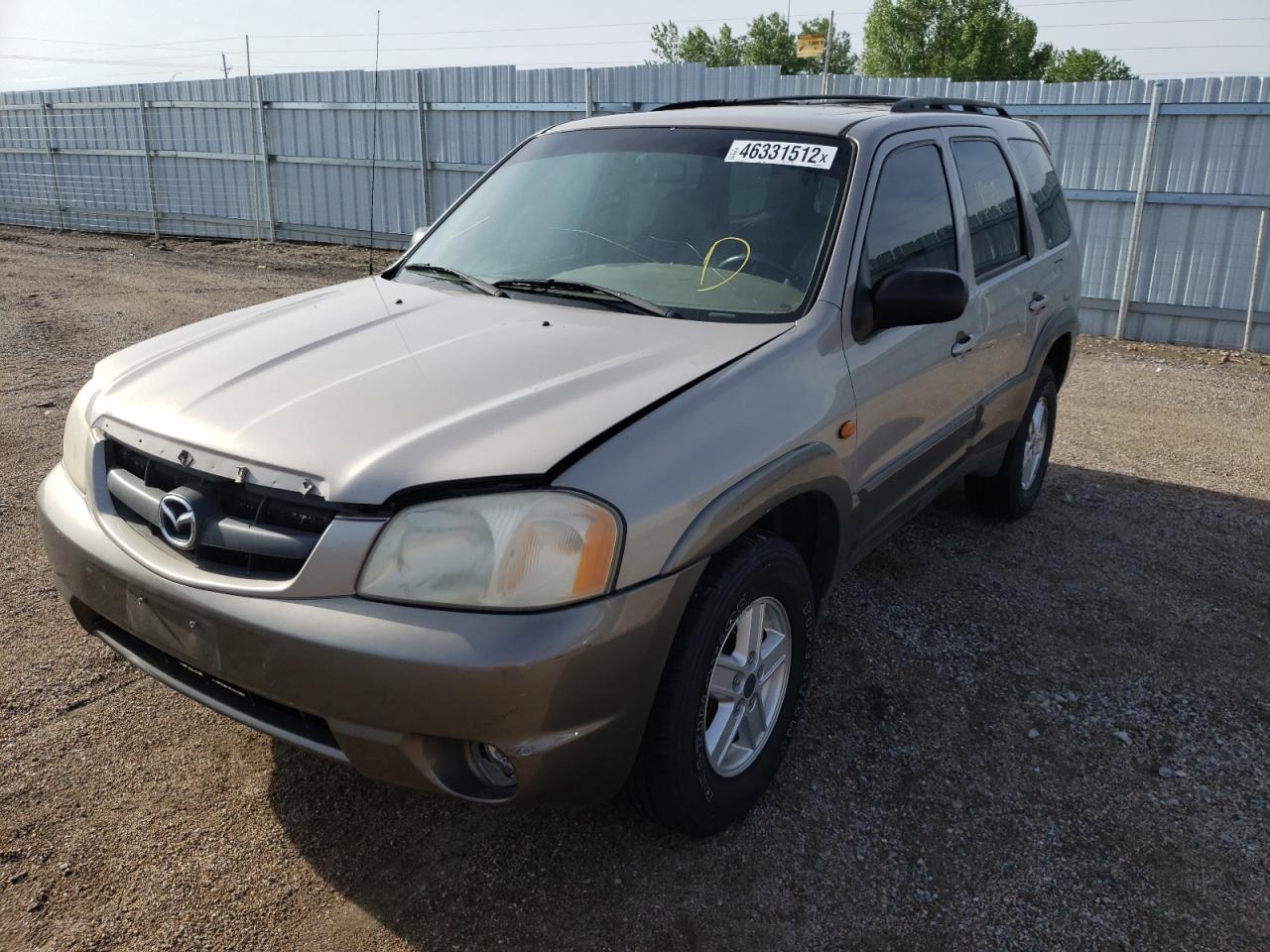 Photo 2 from auction – 2001 MAZDA TRIBUTE LX with VIN 4F2YU081X1KM26417