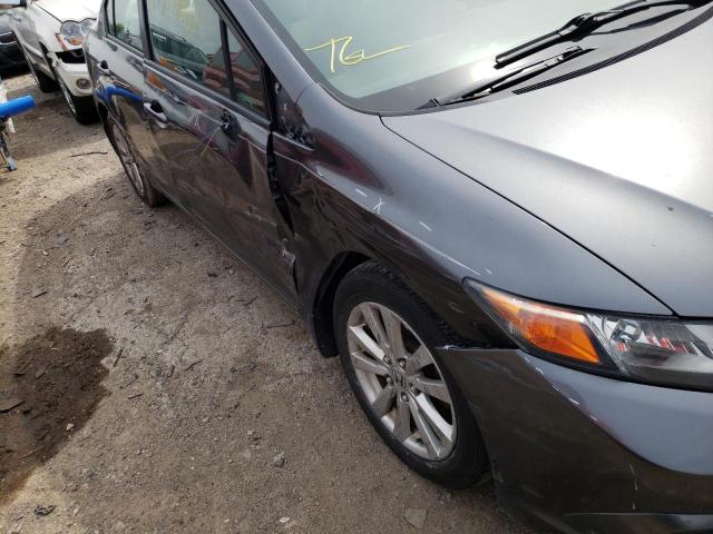 Photo 9 from auction – 2012 HONDA CIVIC EX with VIN 19XFB2F89CE004010