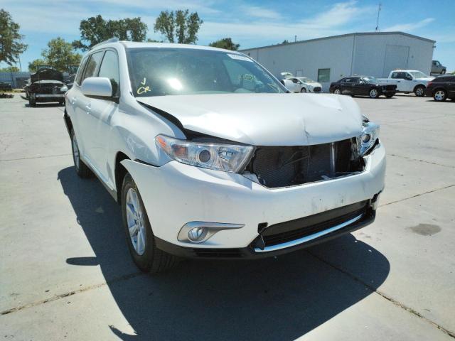 TOYOTA HIGHLANDER 2013 with VIN 5TDZK3EH1DS090456 - Photo from auction