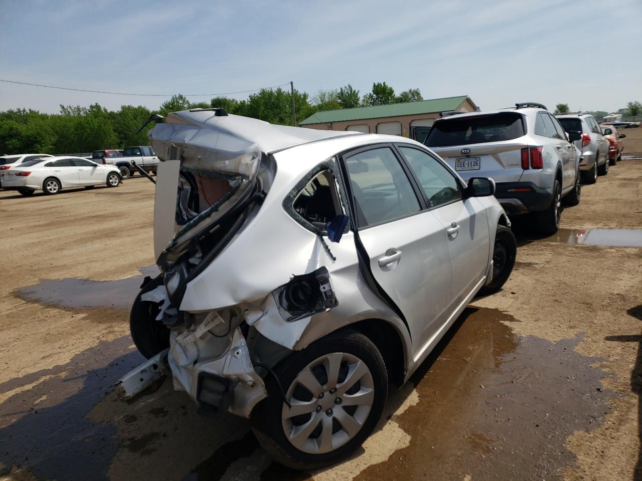 Photo 4 from auction – 2010 SUBARU IMPREZA with VIN JF1GH6A6XAH811777