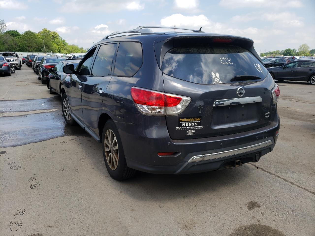 Photo 3 from auction – 2013 NISSAN PATHFINDER with VIN 5N1AR2MM4DC618568