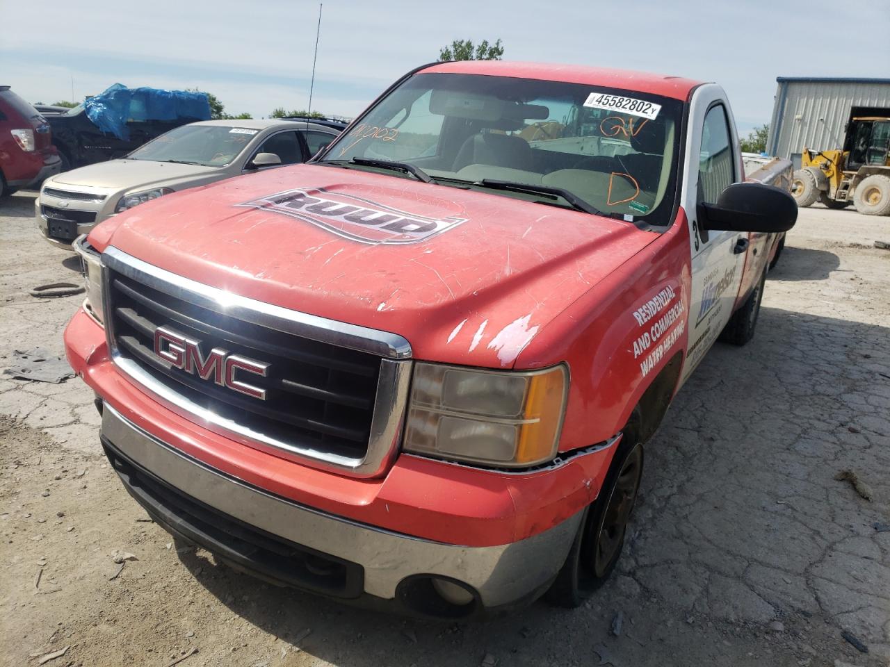 Photo 2 from auction – 2008 GMC SIERRA C15 with VIN 1GTEC14C58Z900102