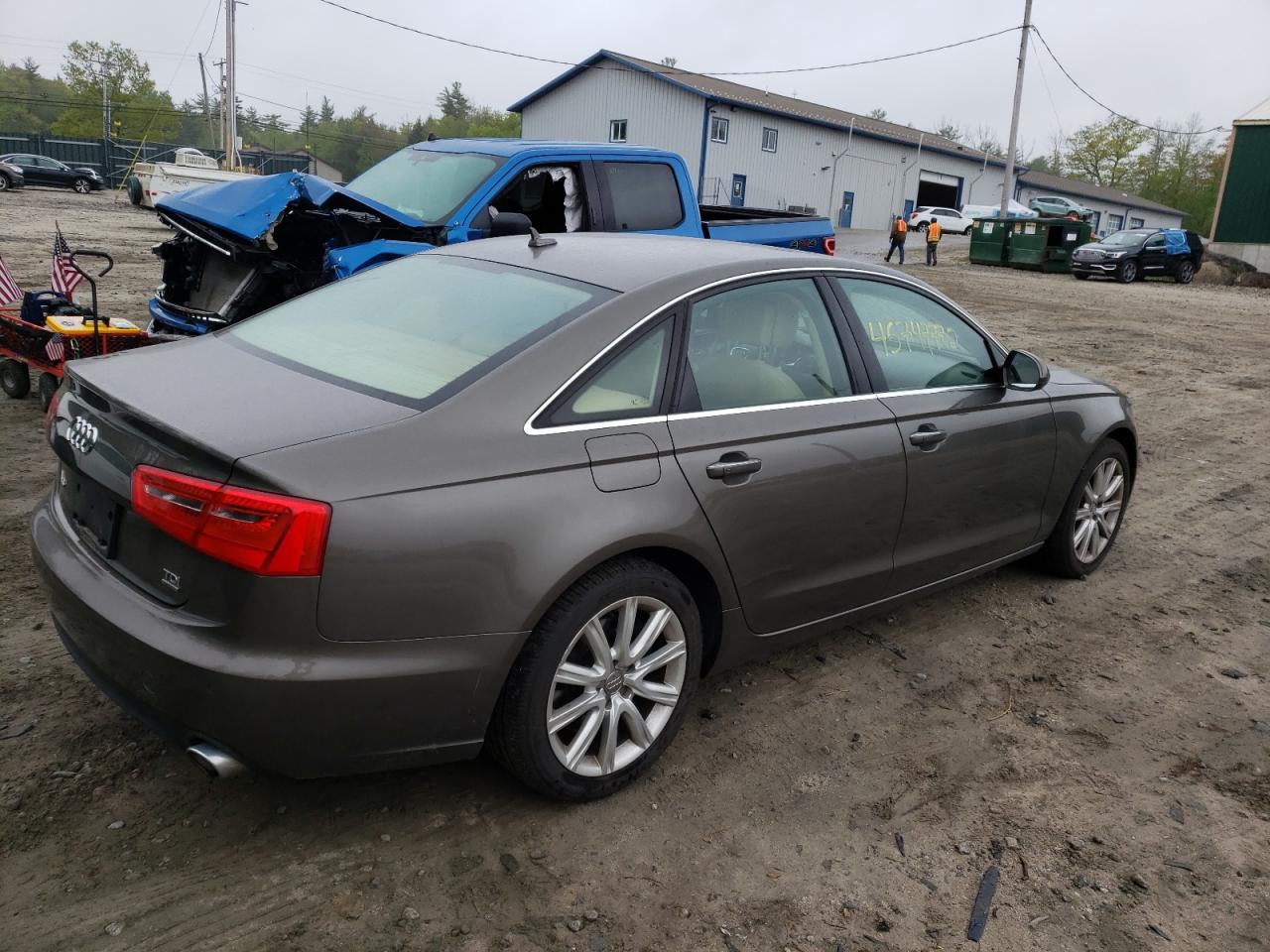 Photo 4 from auction – 2014 AUDI A6 PREMIUM with VIN WAUFMAFC1EN031982