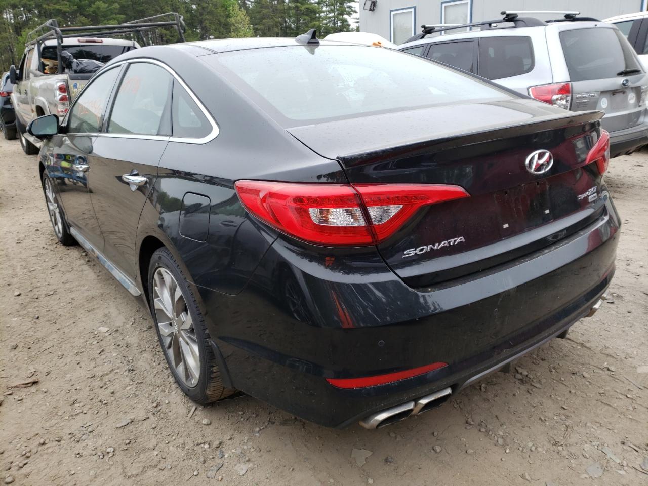 Photo 3 from auction – 2015 HYUNDAI SONATA SPO with VIN 5NPE34AB8FH166539