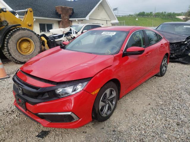 Photo 2 from auction – 2019 HONDA CIVIC LX with VIN 2HGFC2F62KH578108