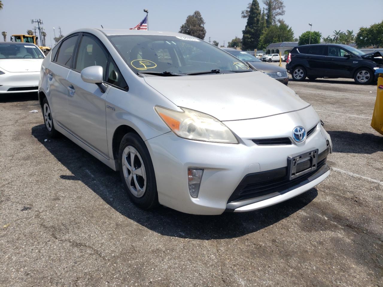 TOYOTA PRIUS 2013 with VIN JTDKN3DU1D5642583 - Photo from auction