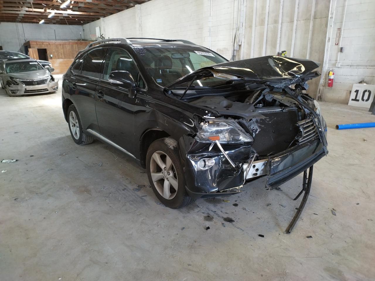 LEXUS RX 350 BAS 2013 with VIN 2T2BK1BA4DC167497 - Photo from auction