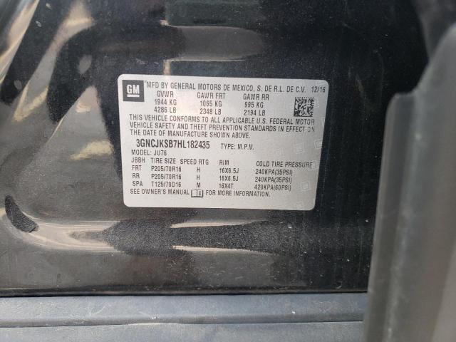 Photo 10 from auction – 2017 CHEVROLET TRAX LS with VIN 3GNCJKSB7HL182435
