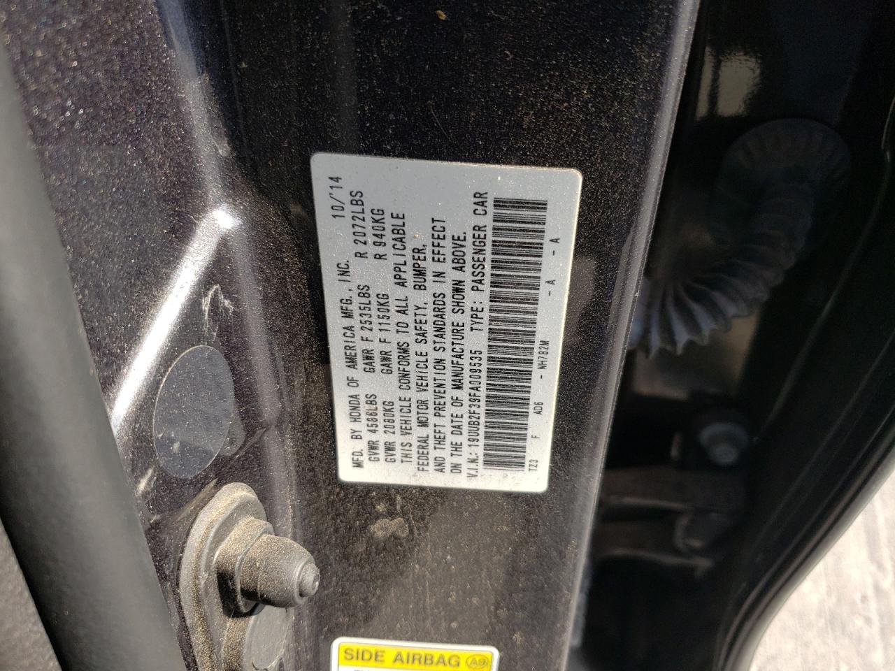 Photo 10 from auction – 2015 ACURA TLX with VIN 19UUB2F39FA009535