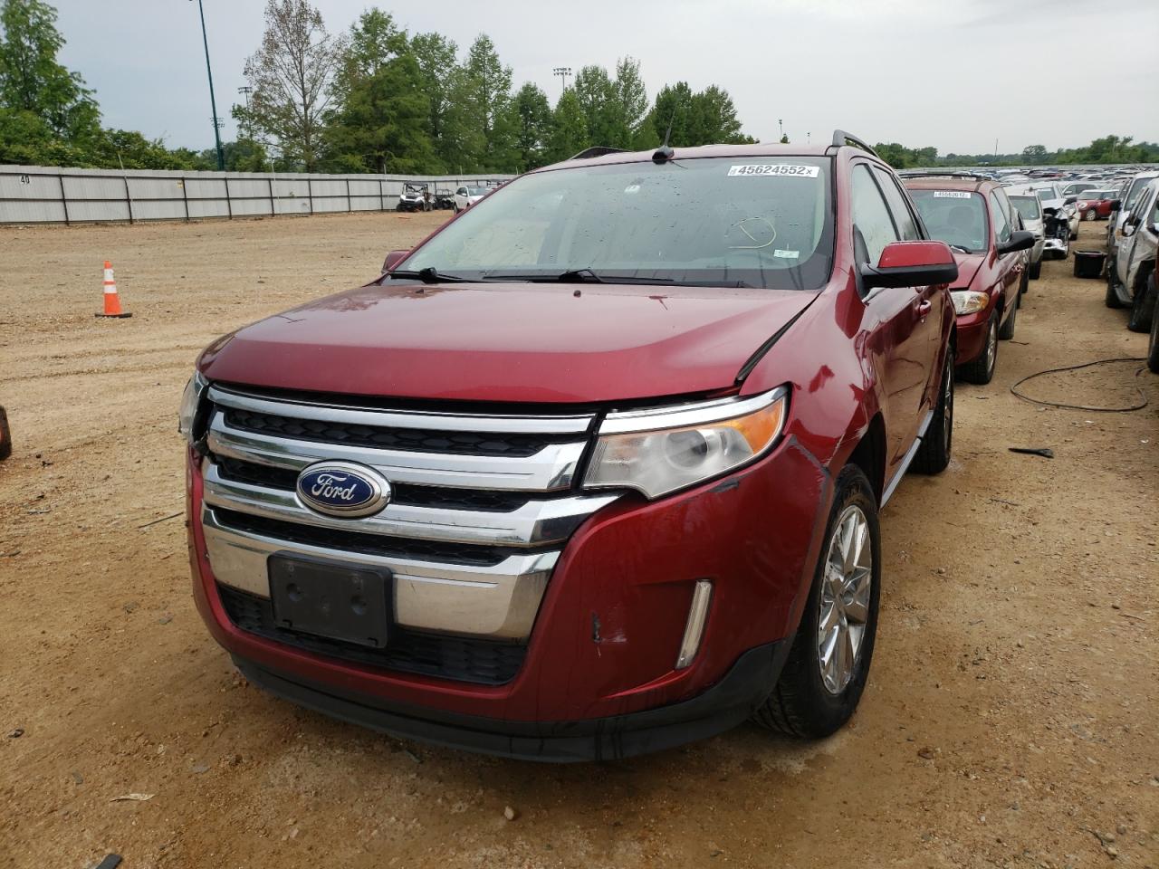 Photo 2 from auction – 2014 FORD EDGE LIMIT with VIN 2FMDK4KC4EBA75604