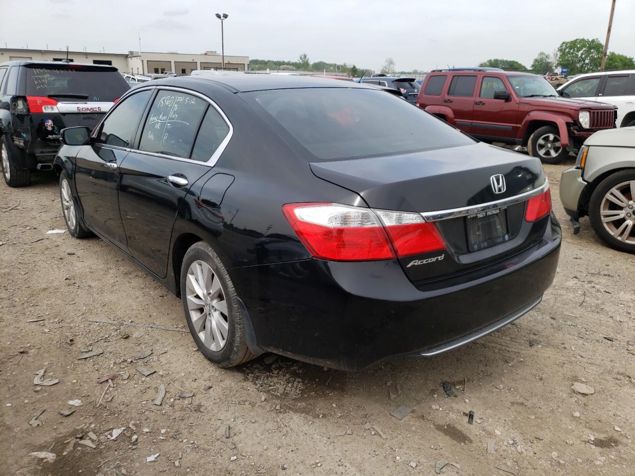 Photo 3 from auction – 2015 HONDA ACCORD EX with VIN 1HGCR2F71FA040160