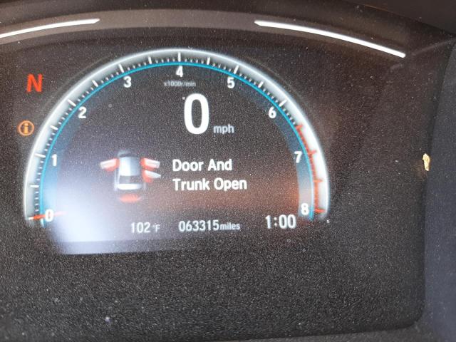 Photo 8 from auction – 2017 HONDA CIVIC EX with VIN 2HGFC1F38HH654844