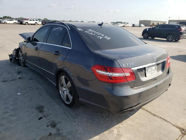 Photo 3 from auction – 2011 MERCEDES-BENZ E 350 with VIN WDDHF5GB3BA423647