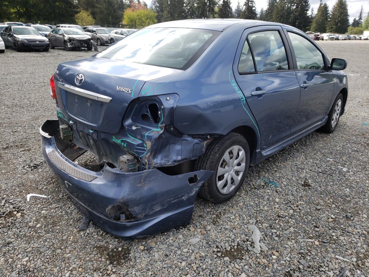 Photo 16 from auction – 2007 TOYOTA YARIS with VIN JTDBT903371078761
