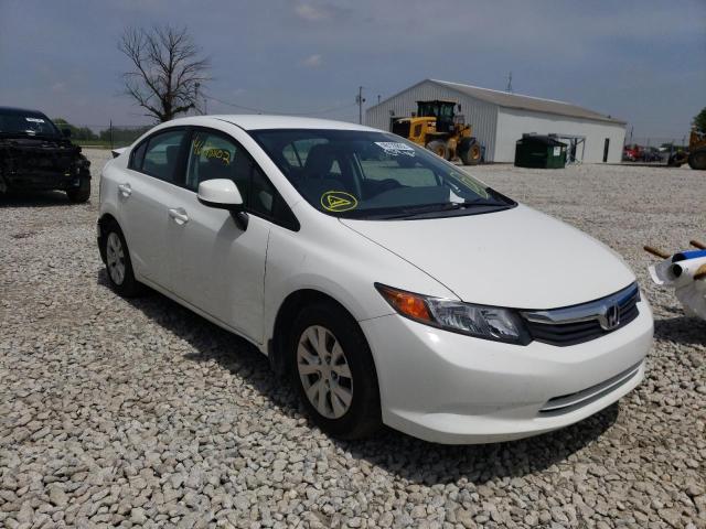 HONDA CIVIC LX 2012 with VIN 19XFB2F57CE086762 - Photo from auction