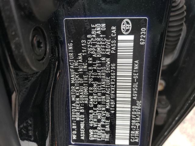 Photo 10 from auction – 2014 TOYOTA CAMRY L with VIN 4T4BF1FKXER366796