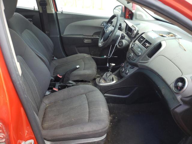 Photo 5 from auction – 2012 CHEVROLET SONIC LT with VIN 1G1JD6SH1C4183459