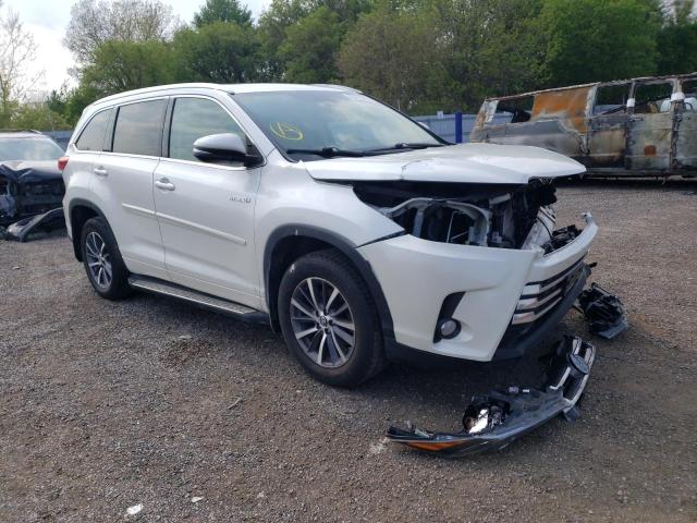 TOYOTA HIGHLANDER 2018 with VIN 5TDJGRFH3JS041514 - Photo from auction