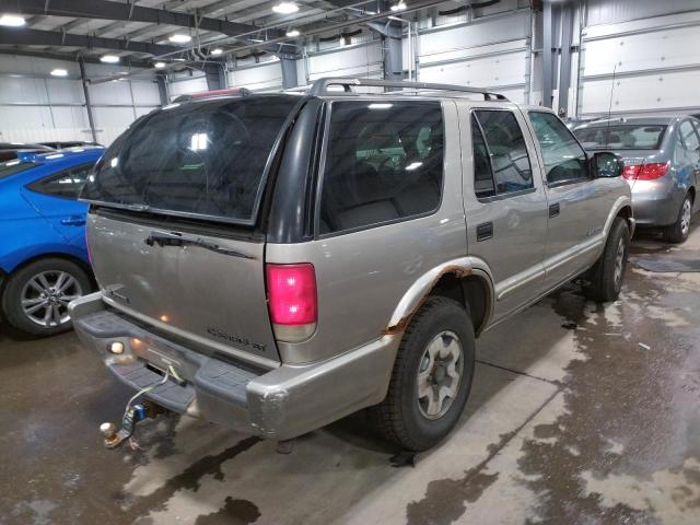 Photo 4 from auction – 2002 CHEVROLET BLAZER with VIN 1GNDT13W92K103284