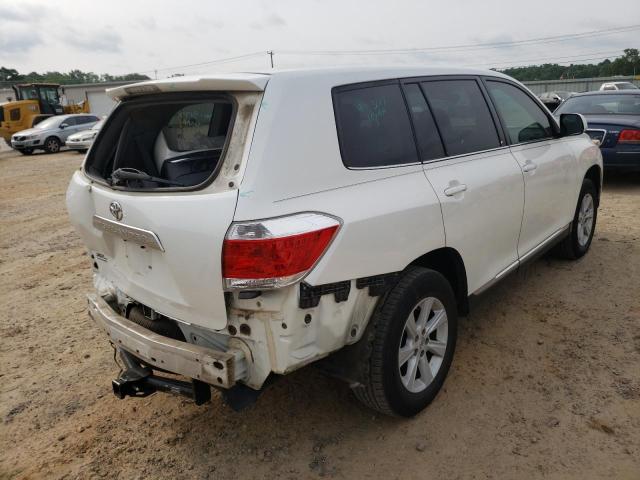 Photo 4 from auction – 2013 TOYOTA HIGHLANDER with VIN 5TDZK3EH2DS106793