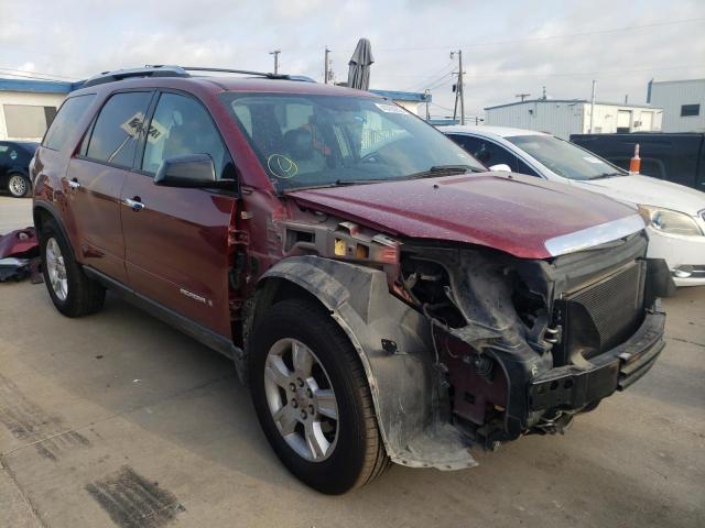 GMC ACADIA SLE 2008 with VIN 1GKEV13788J160126 - Photo from auction