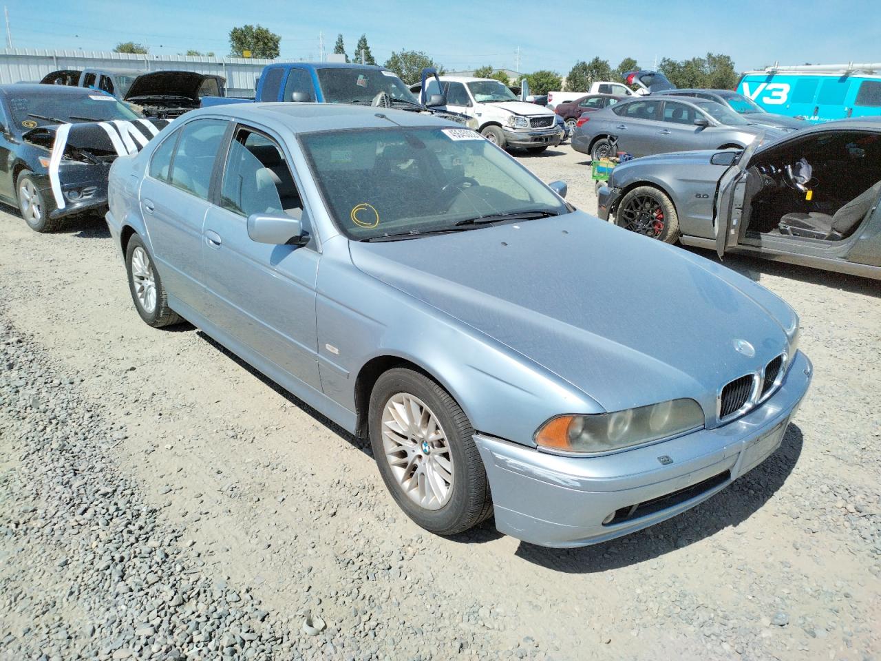 BMW 530 I AUTO 2002 with VIN WBADT63442CH99695 - Photo from auction