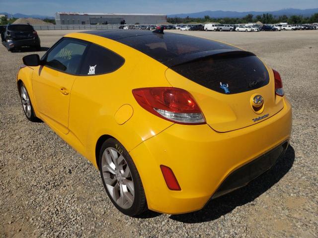 Photo 3 from auction – 2012 HYUNDAI VELOSTER with VIN KMHTC6AD4CU062924