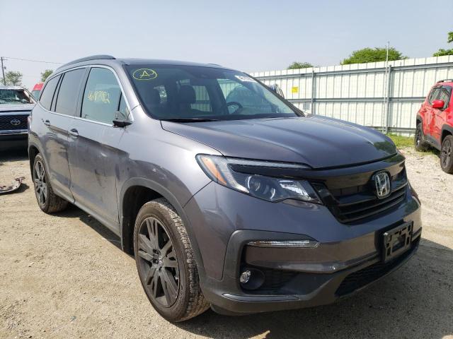HONDA PILOT SE 2021 with VIN 5FNYF6H23MB010488 - Photo from auction