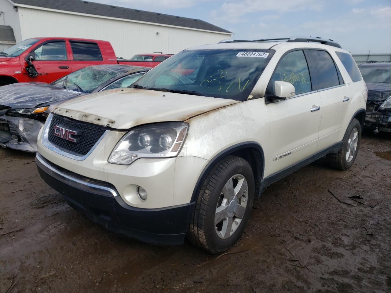 Photo 2 from auction – 2008 GMC ACADIA SLT with VIN 1GKEV23738J190849