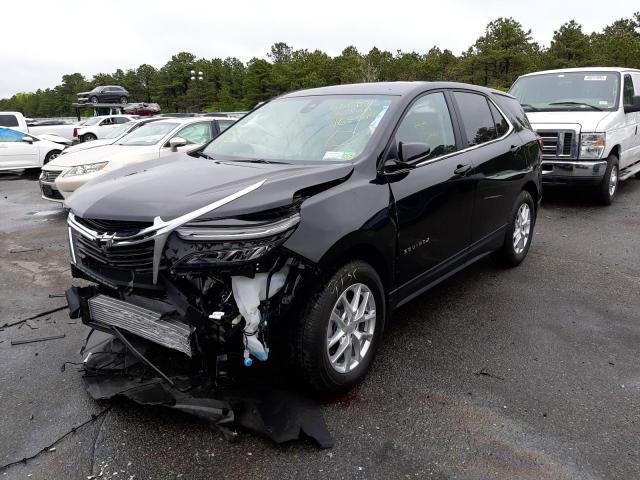 Photo 2 from auction – 2022 CHEVROLET EQUINOX LT with VIN 3GNAXUEV7NL168540