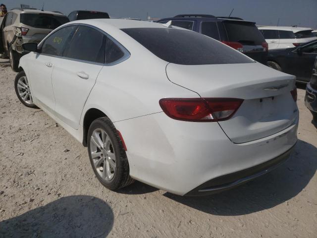 Photo 3 from auction – 2016 CHRYSLER 200 LIMITE with VIN 1C3CCCAB3GN179206
