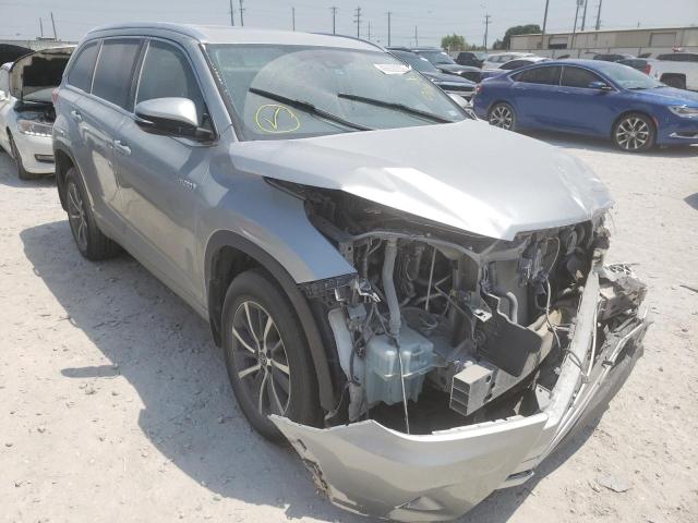 TOYOTA HIGHLANDER 2017 with VIN 5TDJGRFH8HS030759 - Photo from auction