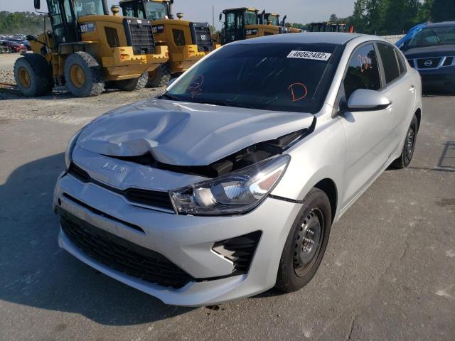 Photo 2 from auction – 2022 KIA RIO LX with VIN 3KPA24AD9NE458917
