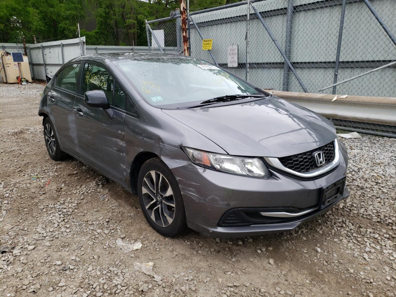 HONDA CIVIC EX 2013 with VIN 19XFB2F8XDE239081 - Photo from auction