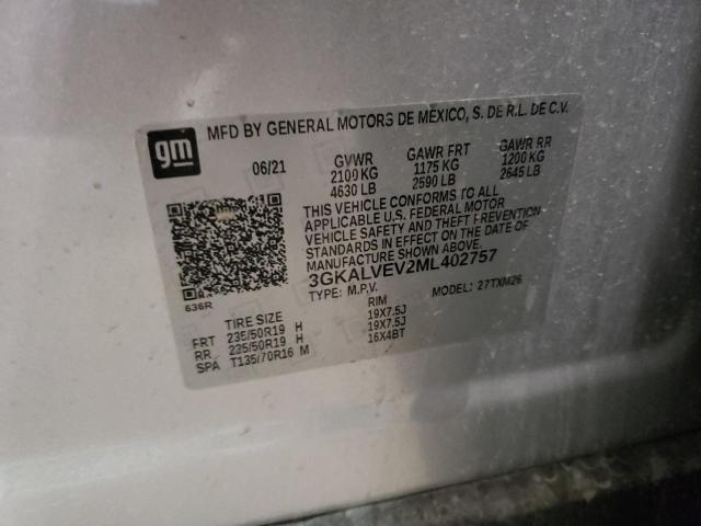 Photo 10 from auction – 2021 GMC TERRAIN SL with VIN 3GKALVEV2ML402757
