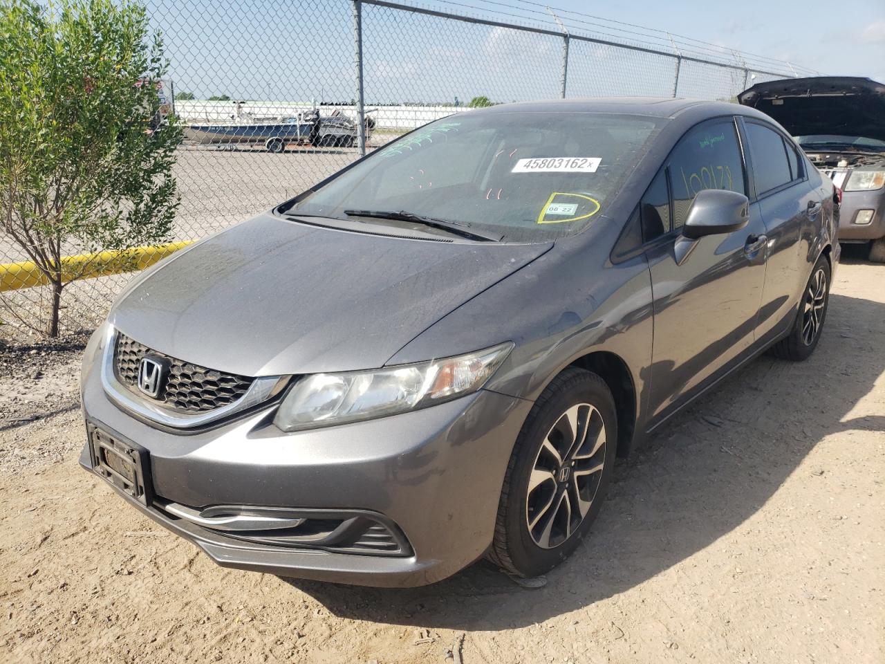 Zdjęcie 15 z aukcji – 2013 HONDA CIVIC EX z VIN 19XFB2F85DE055148