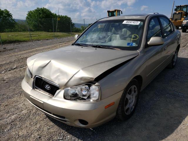 Photo 2 from auction – 2002 HYUNDAI ELANTRA GL with VIN KMHDN45D92U307700