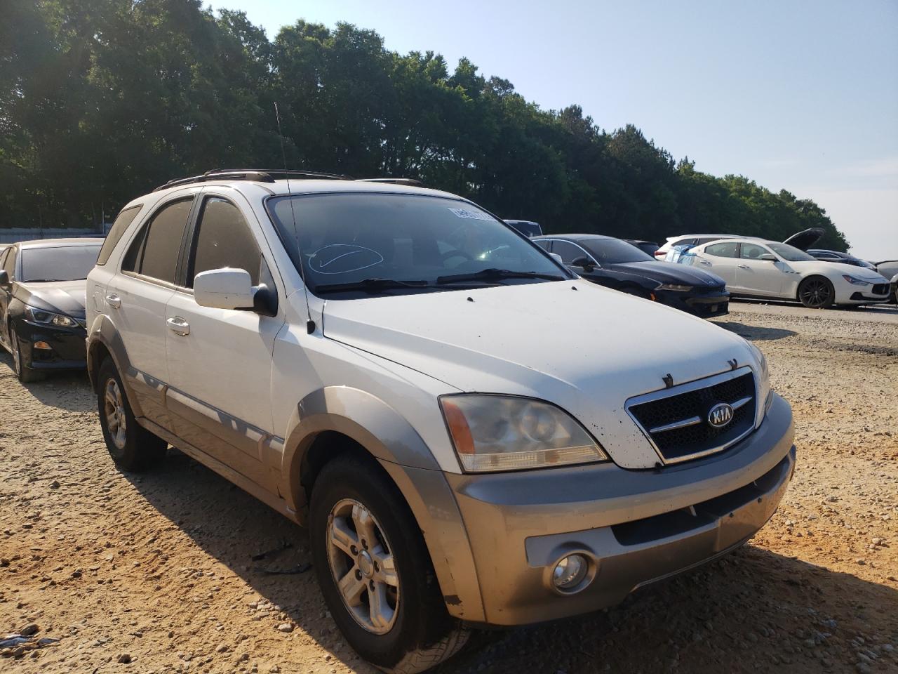 KIA SORENTO EX 2006 with VIN KNDJC733065572093 - Photo from auction