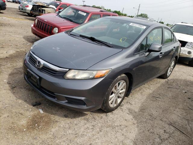 Photo 2 from auction – 2012 HONDA CIVIC EX with VIN 19XFB2F89CE004010